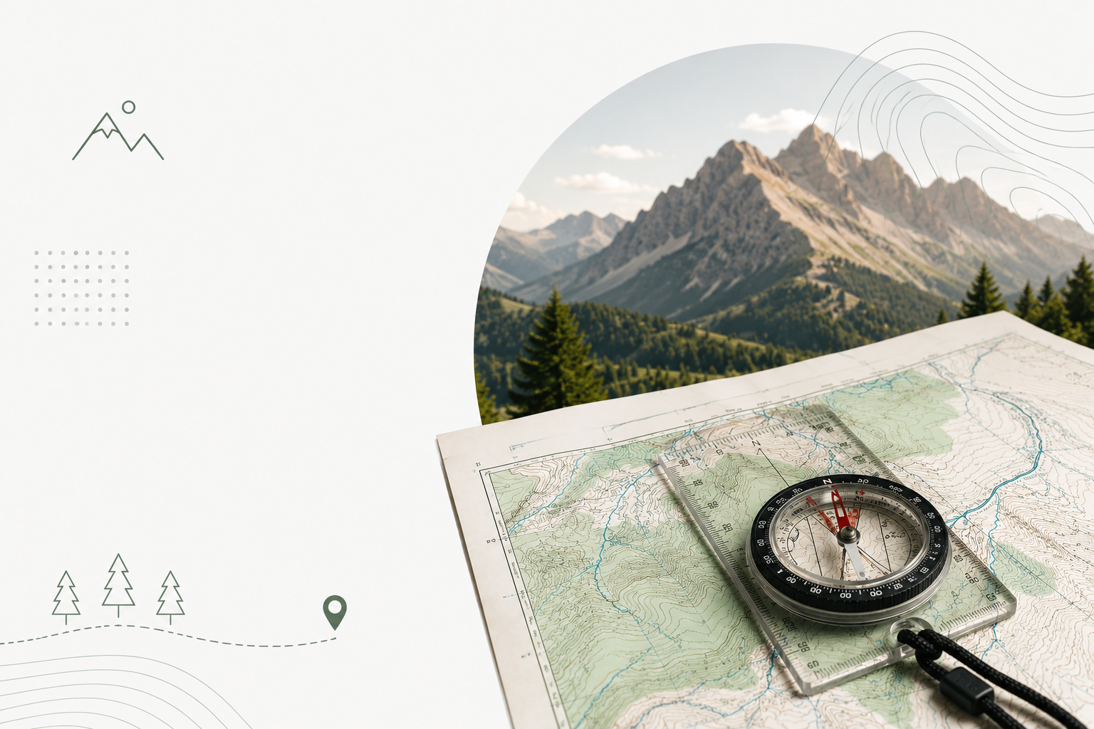 Técnicas básicas de orientación con mapa y brújula para tus travesías en montaña